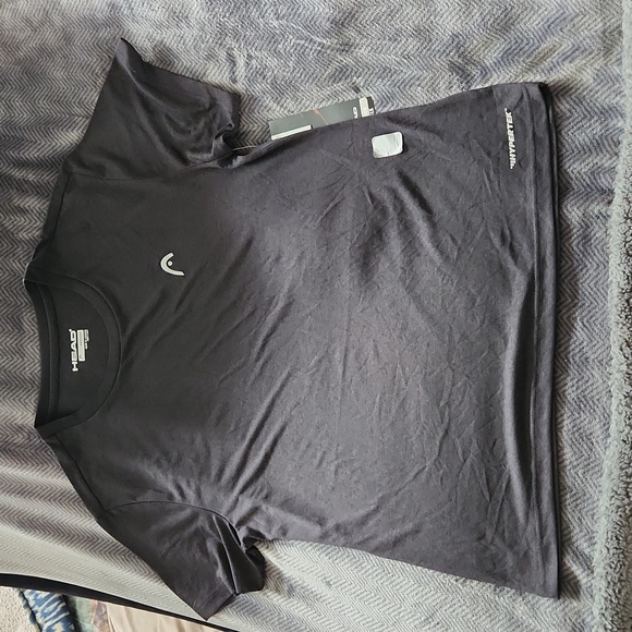 Dark Gray (Black Heather) Head Tshirt - Picture 1 of 4